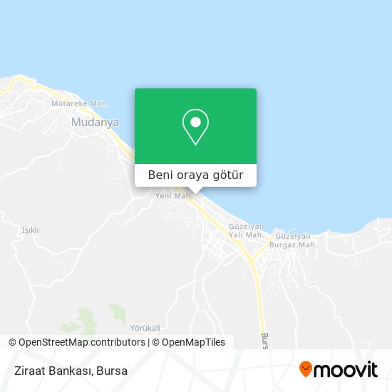 Ziraat Bankası harita