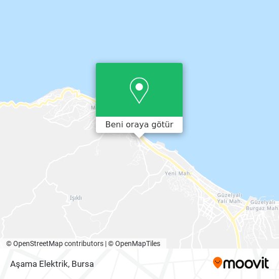 Aşama Elektrik harita