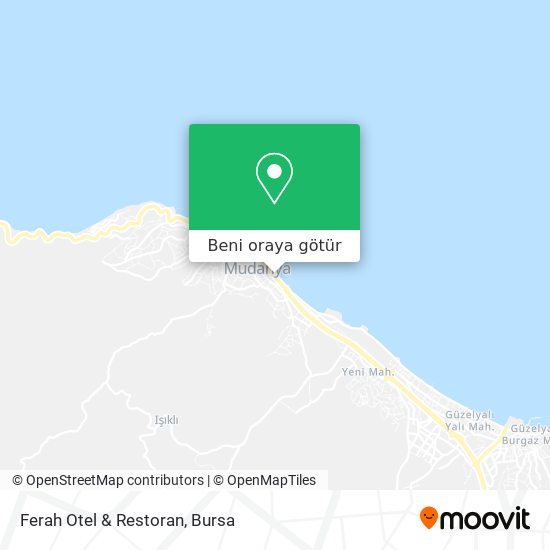 Ferah Otel & Restoran harita