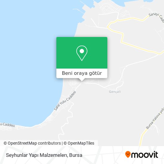 Seyhunlar Yapı Malzemelerı harita