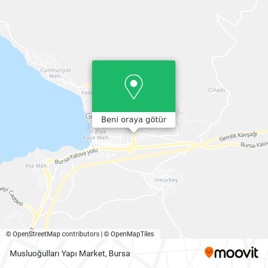 Musluoğulları Yapı Market harita