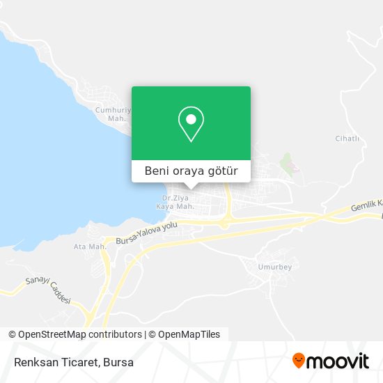 Renksan Ticaret harita