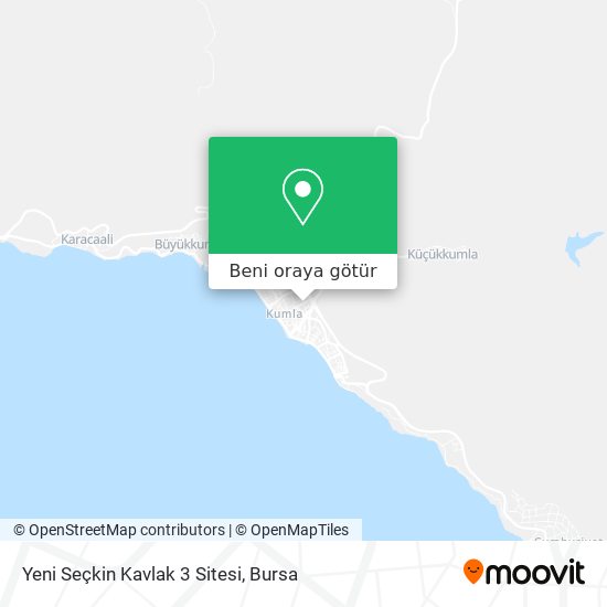 Yeni Seçkin Kavlak 3 Sitesi harita