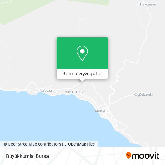 Büyükkumla harita