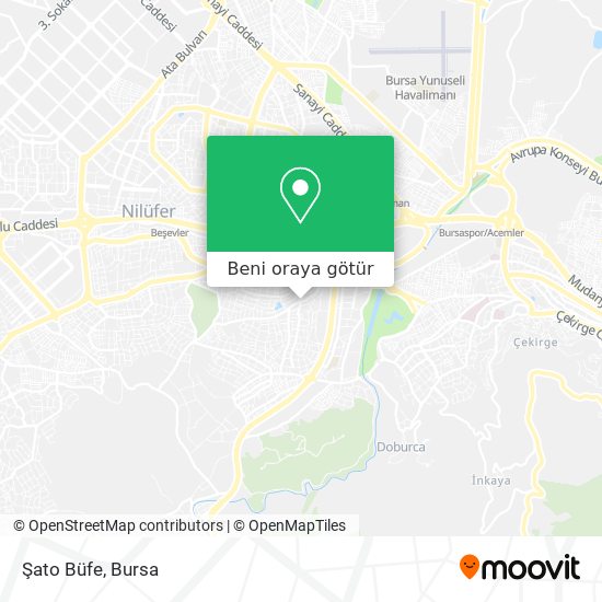 Şato Büfe harita