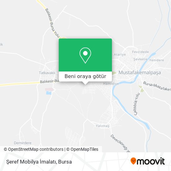 Şeref Mobilya İmalatı harita