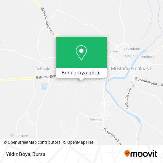 Yıldız Boya harita