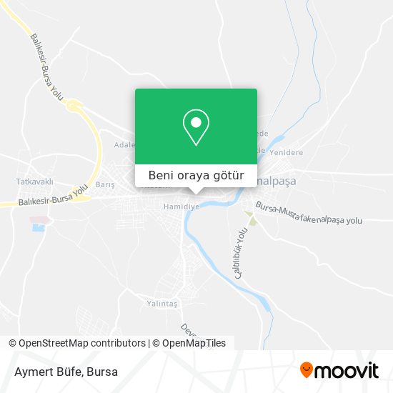 Aymert Büfe harita
