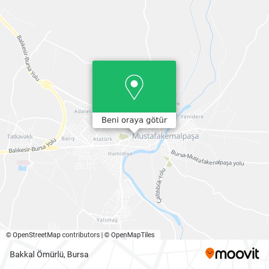 Bakkal Ömürlü harita