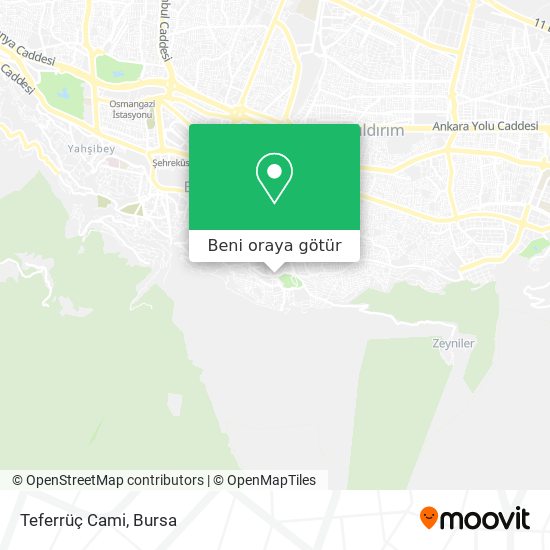 Teferrüç Cami harita
