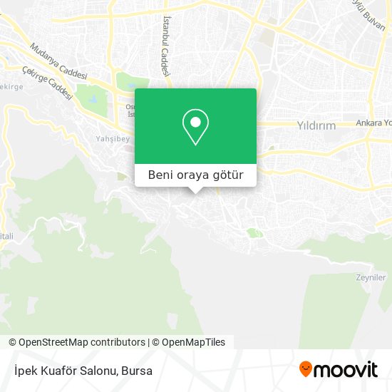 İpek Kuaför Salonu harita