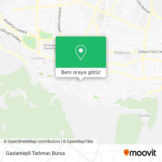 Gaziantepli Tatlımar harita
