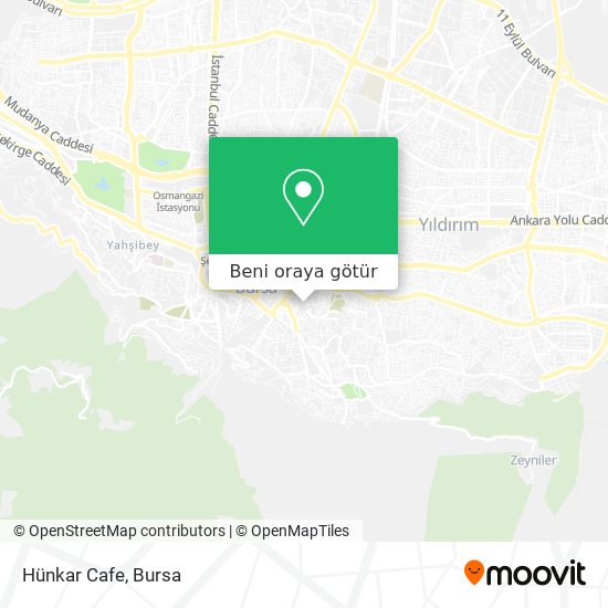 Hünkar Cafe harita