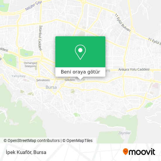 İpek Kuaför harita