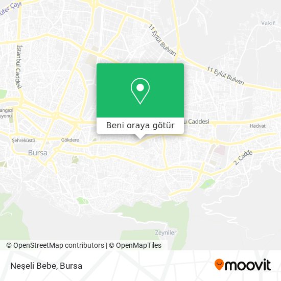 Neşeli Bebe harita