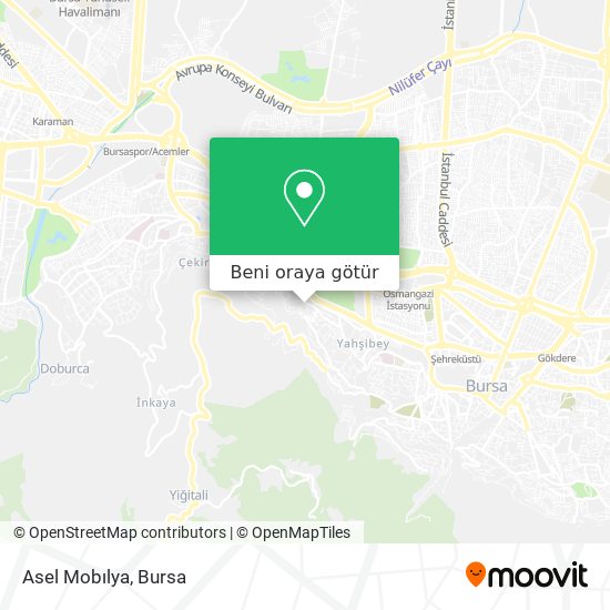 Asel Mobılya harita