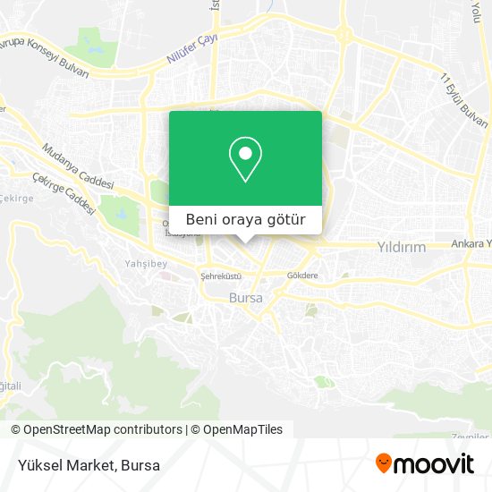 Yüksel Market harita