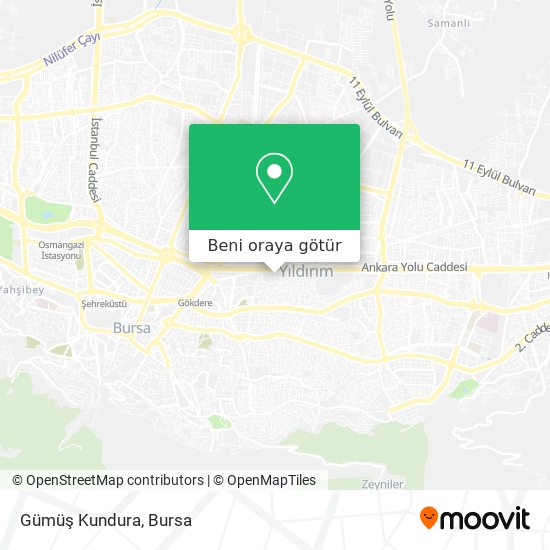 Gümüş Kundura harita