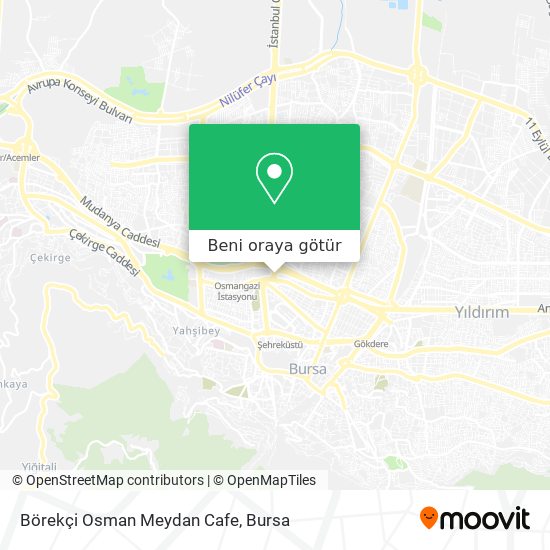 Börekçi Osman Meydan Cafe harita