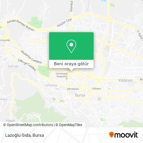 Lazoğlu Gıda harita