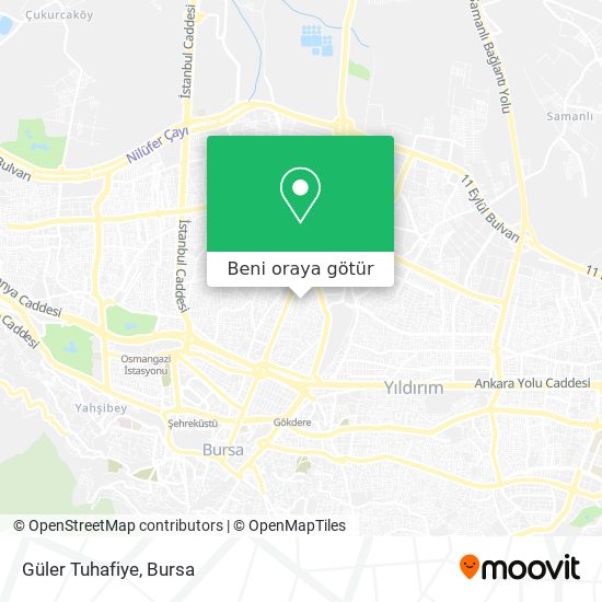 Güler Tuhafiye harita