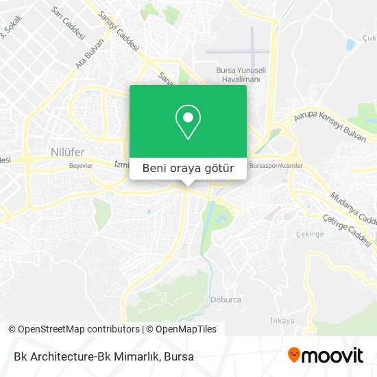 Bk Architecture-Bk Mimarlık harita