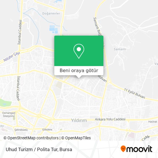 Uhud Turizm / Polita Tur harita