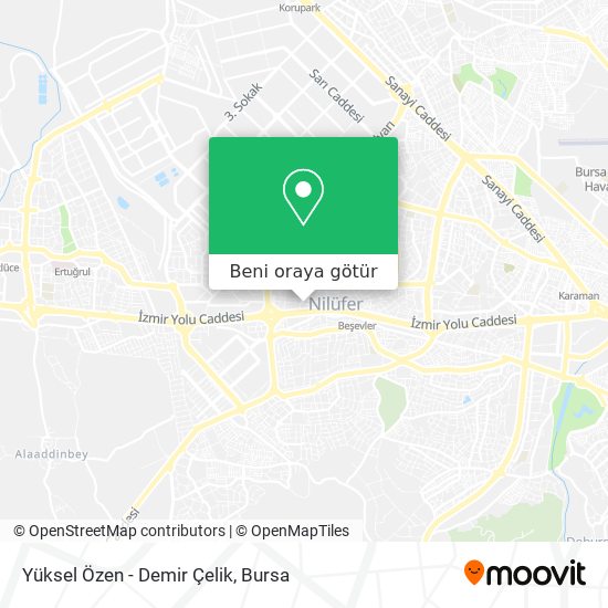 Yüksel Özen - Demir Çelik harita