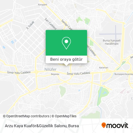 Arzu Kaya Kuaför&Güzellik Salonu harita