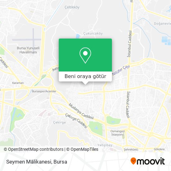Seymen Mâlikanesi harita