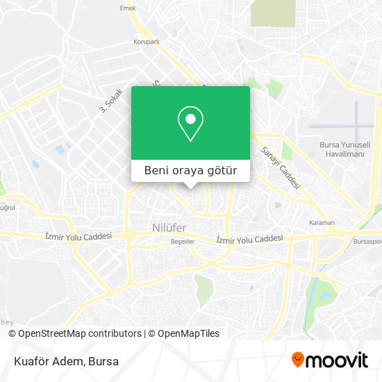Kuaför Adem harita