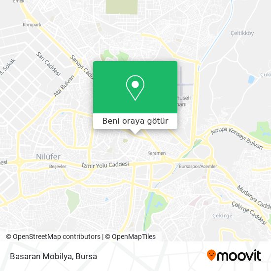 Basaran Mobilya harita