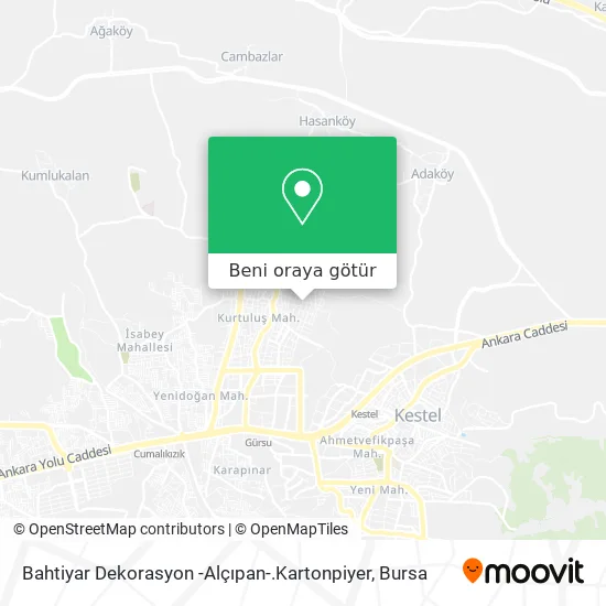 Bahtiyar Dekorasyon -Alçıpan-.Kartonpiyer harita