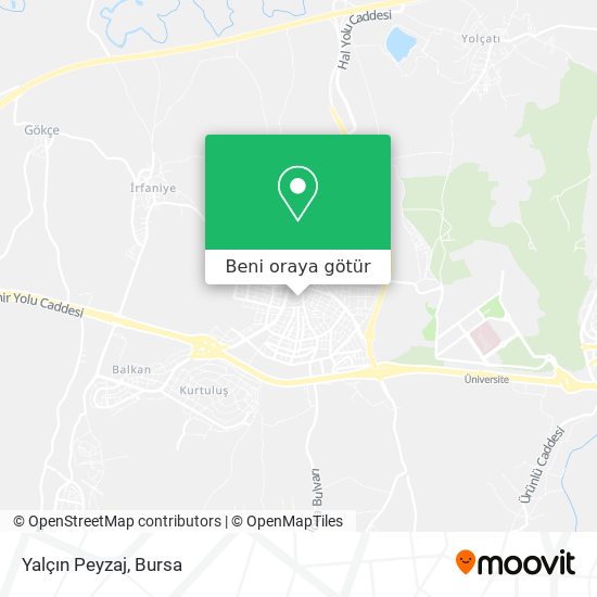 Yalçın Peyzaj harita