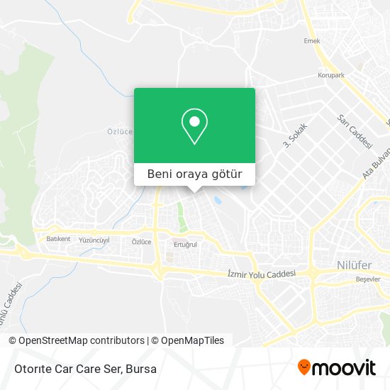 Otorıte Car Care Ser harita