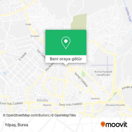 Yılpaş harita