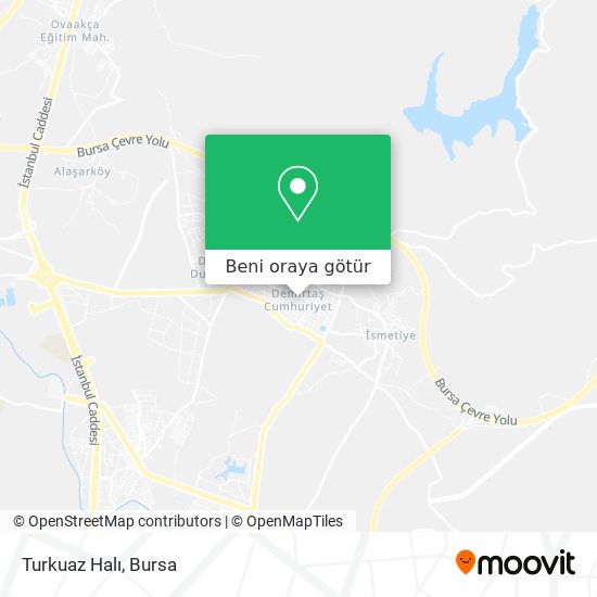 Turkuaz Halı harita