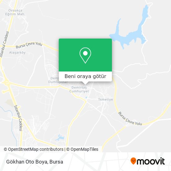 Gökhan Oto Boya harita