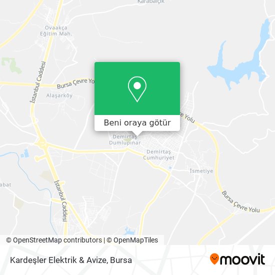 Kardeşler Elektrik & Avize harita