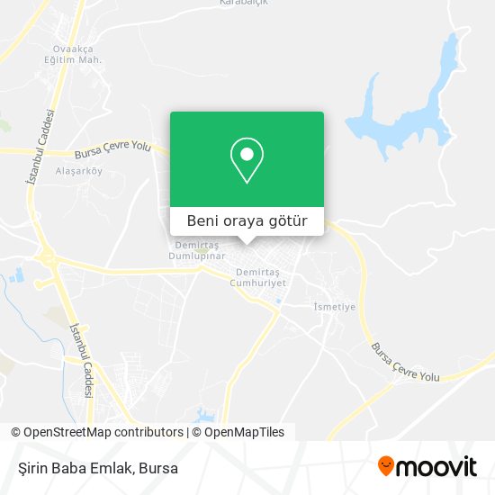Şirin Baba Emlak harita