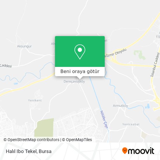 Halıl Ibo Tekel harita