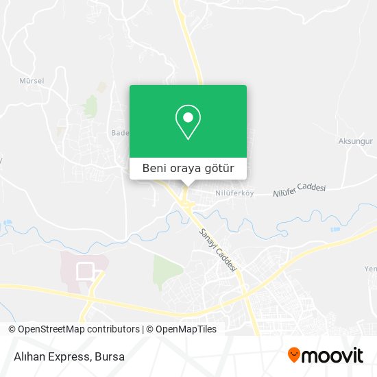 Alıhan Express harita