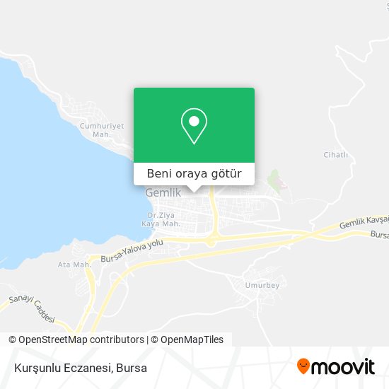 Kurşunlu Eczanesi harita