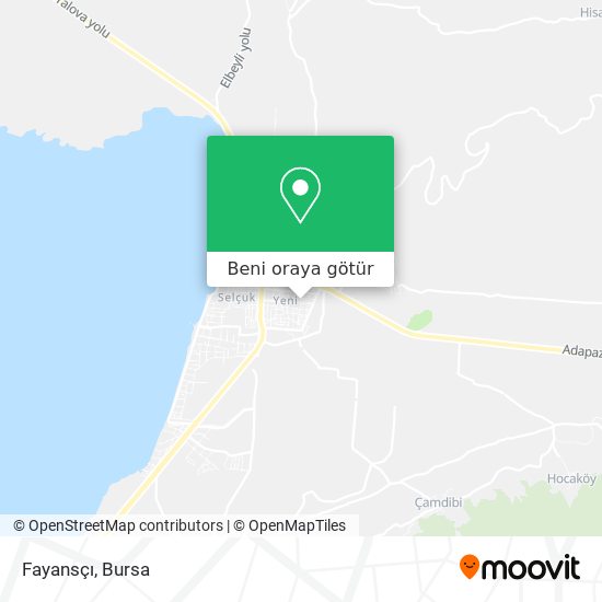Fayansçı harita