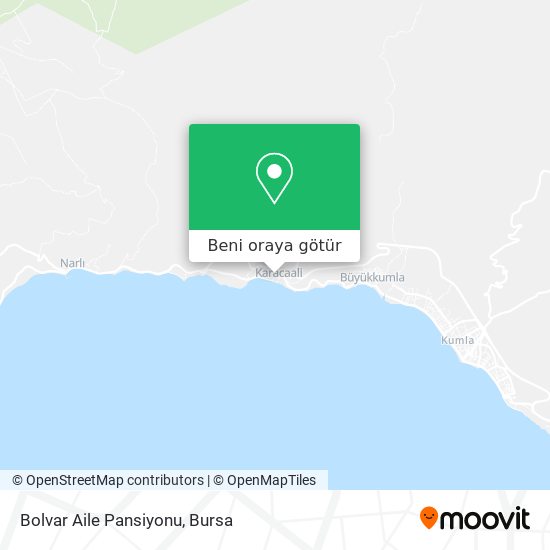 Bolvar Aile Pansiyonu harita