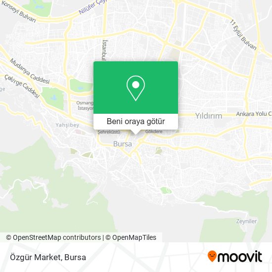 Özgür Market harita