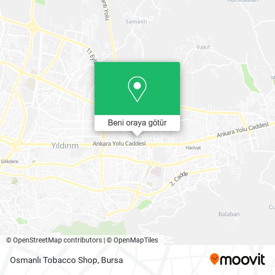 Osmanlı Tobacco Shop harita
