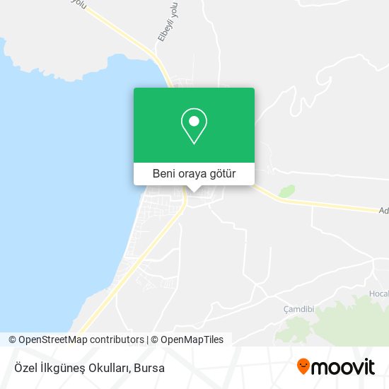 Özel İlkgüneş Okulları harita