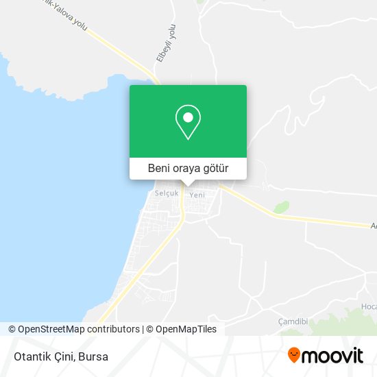 Otantik Çini harita