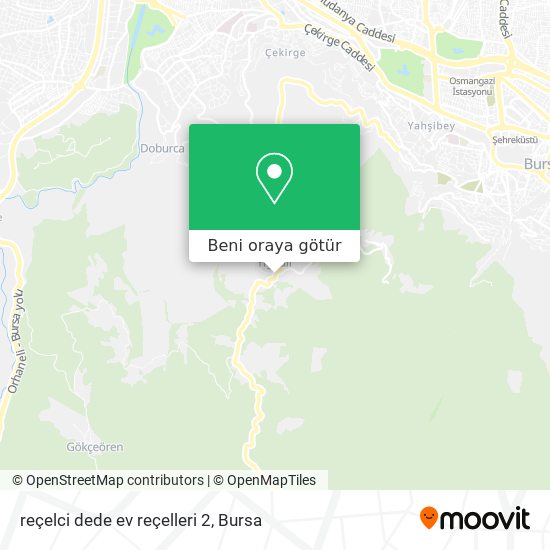 reçelci dede ev reçelleri 2 harita